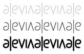 Alevia Ambigram