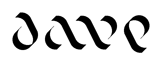 Dave Ambigram