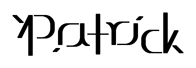 Patrickl Ambigram