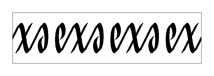 Sex Ambigram